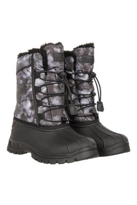 Whistler — dziecięce buty zimowe z nadrukiem - Charcoal Mountain Warehouse