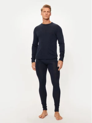 Whistler Komplet bielizny termoaktywnej Cerro M Merino Wool L/S Baselayer Set W233597 Granatowy