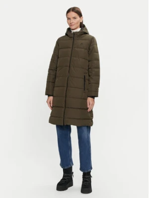 Whistler Płaszcz zimowy Amaret W Long Puffer W234603 Zielony Regular Fit