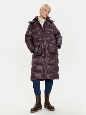Whistler Płaszcz zimowy Lakewood W Long Puffer W243266 Brązowy Regular Fit