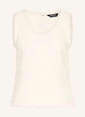 Whistles Top Bouclé Lucie weiss
