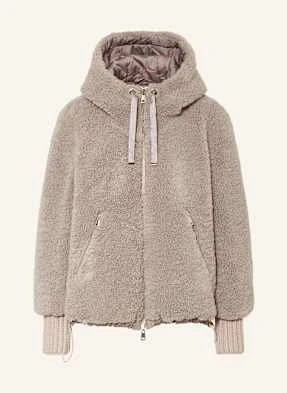 White Label Kurtka Pluszowa, Dwustronna beige