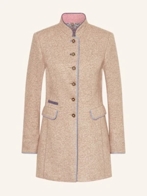 White Label Płaszcz Wełniany beige