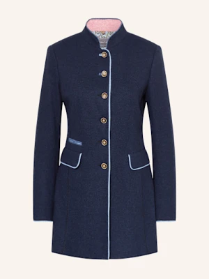 White Label Płaszcz Wełniany blau