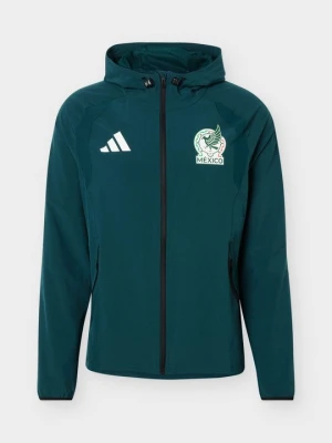 Wiatrówka Adidas ciemnozielony