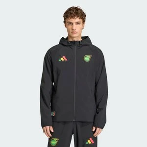 Wiatrówka Jamajka x Bob Marley Tiro Travel z suwakiem na całej długości Adidas