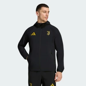 Wiatrówka Juventus Turyn Tiro Travel Adidas czarny
