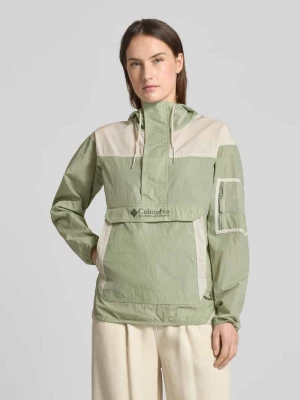 Wiatrówka o kroju regular fit z nadrukiem z logo model ‘Challenger’ Columbia