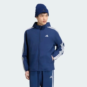 Wiatrówka płócienna z 3 paskami Essentials Adidas