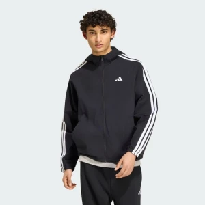 Wiatrówka płócienna z 3 paskami Essentials Adidas