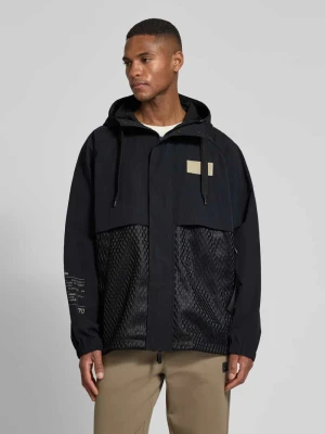 Wiatrówka z kapturem model ‘TRAIN 7.0’ EA7 Emporio Armani