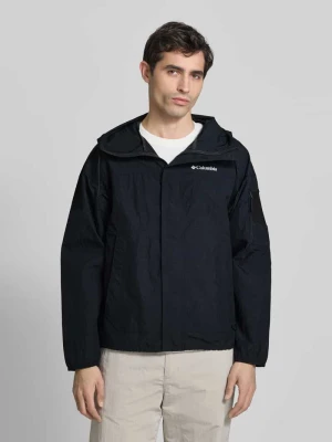 Wiatrówka z krytym zamkiem błyskawicznym Columbia