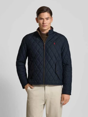 Wiatrówka z pikowaniem i wyhaftowanym logo Polo Ralph Lauren
