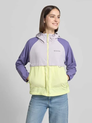 Wiatrówka z systemem wentylacji z tyłu i kapturem Columbia