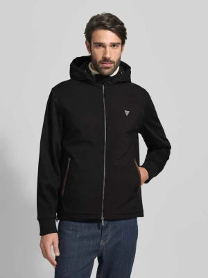 Wiatrówka z zamkiem błyskawicznym dwustronnym Guess