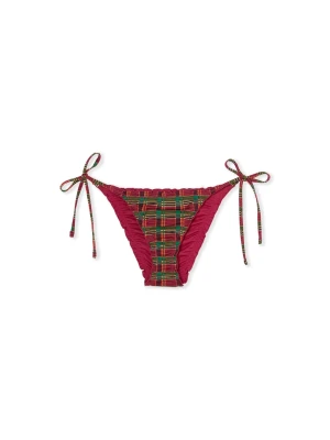 Zdjęcie produktu Wiązane bikini w kratkę Etam