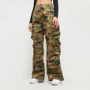 Wid Leg Pants, markiSmoke Rise, Bojówki, w kolorze camo, rozmiar: