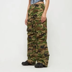 Wide Cargo Pants, markiFirst Row, Bojówki, w kolorze camo, rozmiar: