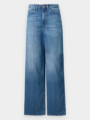 Wide leg 3x1 niebieski