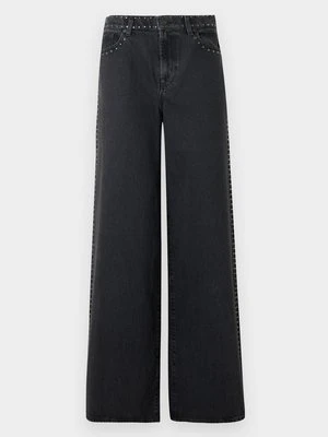 Wide leg 7 For All Mankind granatowy