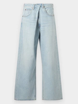 Wide leg Agolde jasnoniebieski denim
