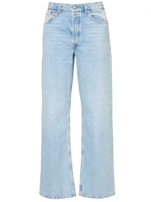 Wide leg ARKET niebieski