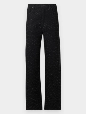 Wide leg Armani Exchange czarny