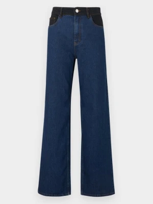 Wide leg BAUM UND PFERDGARTEN niebieski denim