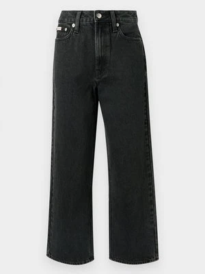 Wide leg Calvin Klein Jeans czarny