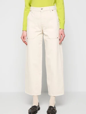 Wide leg Calvin Klein Jeans niebieski denim