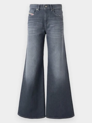 Wide leg Diesel czarny