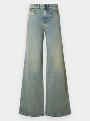 Wide leg Diesel niebieski denim