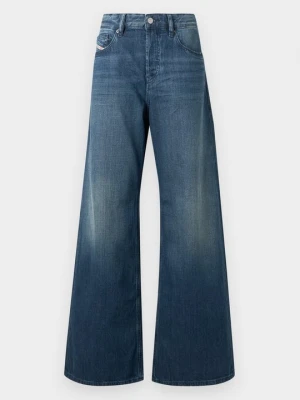 Wide leg Diesel niebieski denim