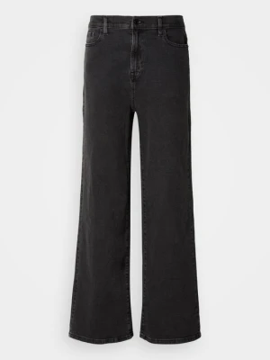 Wide leg DKNY niebieski
