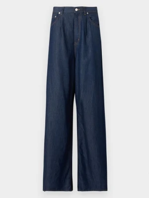 Wide leg Dondup niebieski denim