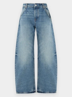 Wide leg EB DENIM niebieski denim