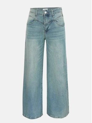 Wide leg Even&Odd By Zalando jasnoniebieski denim
