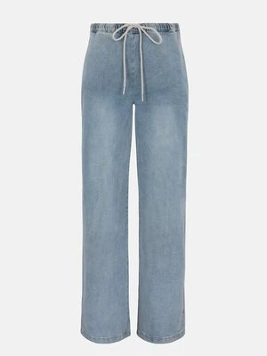 Wide leg Even&Odd Tall By Zalando niebieski denim