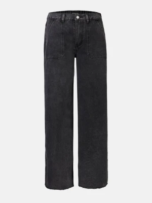 Wide leg Even&Odd Tall By Zalando ciemnoszary