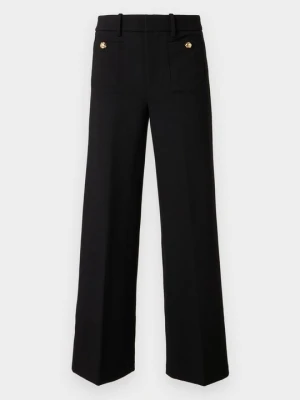 Wide leg Frame granatowy