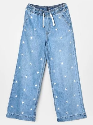 Wide leg GAP niebieski
