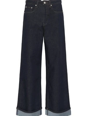 Wide leg Gestuz granatowy