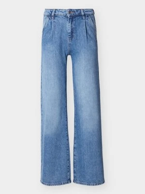 Wide leg Gina Tricot niebieski denim