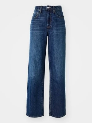 Wide leg Gina Tricot niebieski