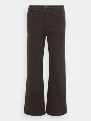 Wide leg Gina Tricot brązowy
