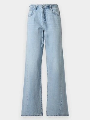 Wide leg Gina Tricot jasnoniebieski denim