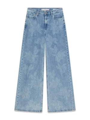 Wide leg Guess niebieski