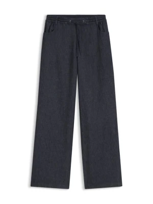 Wide leg Hugo granatowy
