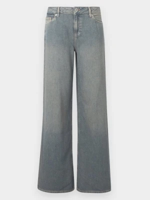 Wide leg Hugo niebieski