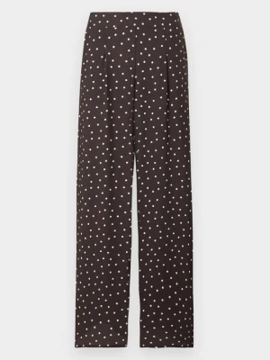 Wide leg JDY ciemnobrązowy